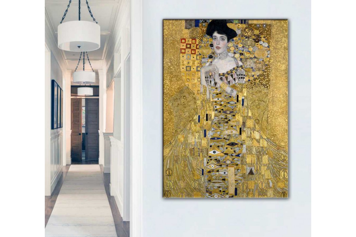 srgk3 - Gustav Klimt - Adele Kanvas Tablo