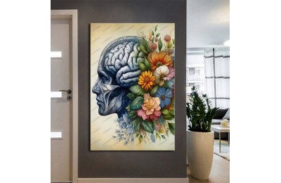 Poliklinik Klinik Hastane Dekorasyonu Medikal Hastane Tablosu hst175