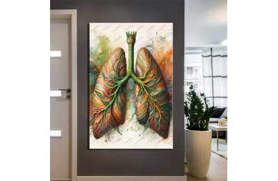 Poliklinik Klinik Hastane Dekorasyonu Medikal Hastane Tablosu hst186