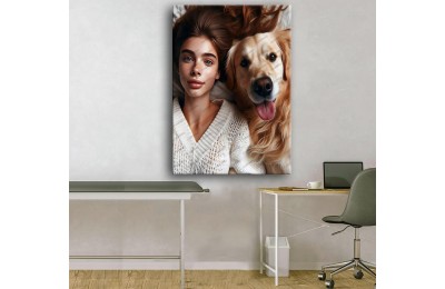 Pet Center Dekorasyon Veteriner Kliniği Tablosu vtr54