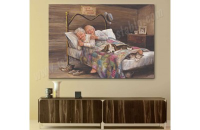 srmr1 - Dianne Dengel - No Place Like Home Mutluluğun resmi Kanvas Tablo