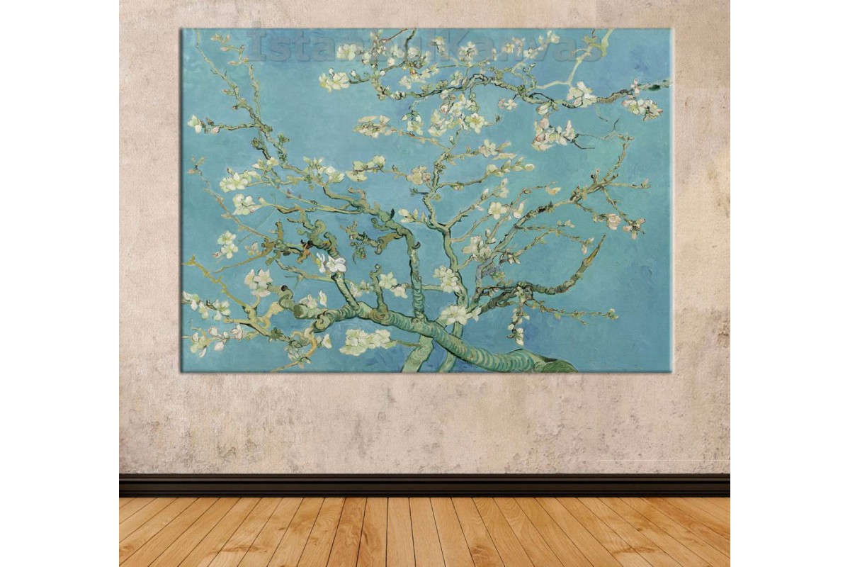 Srvg1 - Badem Çiçekleri - Vincent Van Gogh (Almond Blossom) Kanvas Tablo