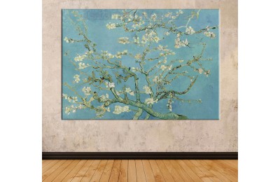 Srvg1 - Badem Çiçekleri - Vincent Van Gogh (Almond Blossom) Kanvas Tablo
