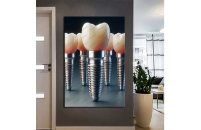 Ağız ve Diş Sağlığı Polikliniği Tabloları Dekoratif Diş, Dekoratif Dişçi, Dişçi Dekorasyonu dsc556