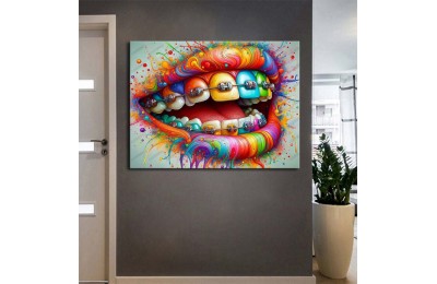 Ağız ve Diş Sağlığı Polikliniği Tabloları Dekoratif Diş, Dekoratif Dişçi, Dişçi Dekorasyonu dsc560