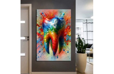 Ağız ve Diş Sağlığı Polikliniği Tabloları Dekoratif Diş, Dekoratif Dişçi, Dişçi Dekorasyonu dsc563
