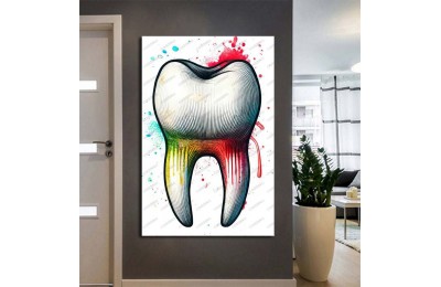 Ağız ve Diş Sağlığı Polikliniği Tabloları Dekoratif Diş, Dekoratif Dişçi, Dişçi Dekorasyonu dsc581