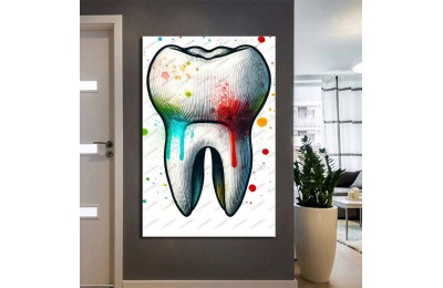 Ağız ve Diş Sağlığı Polikliniği Tabloları Dekoratif Diş, Dekoratif Dişçi, Dişçi Dekorasyonu dsc586