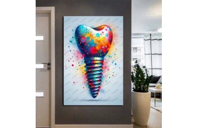 Ağız ve Diş Sağlığı Polikliniği Tabloları Dekoratif Diş, Dekoratif Dişçi, Dişçi Dekorasyonu dsc596