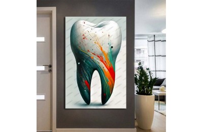 Ağız ve Diş Sağlığı Polikliniği Tabloları Dekoratif Diş, Dekoratif Dişçi, Dişçi Dekorasyonu dsc597