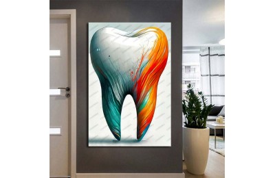 Ağız ve Diş Sağlığı Polikliniği Tabloları Dekoratif Diş, Dekoratif Dişçi, Dişçi Dekorasyonu dsc599