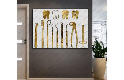 Ağız ve Diş Sağlığı Polikliniği Tabloları Dekoratif Diş, Dekoratif Dişçi, Dişçi Dekorasyonu dsc-149