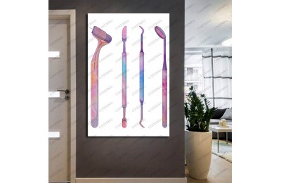 Ağız ve Diş Sağlığı Polikliniği Tabloları Dekoratif Diş, Dekoratif Dişçi, Dişçi Dekorasyonu dsc-150
