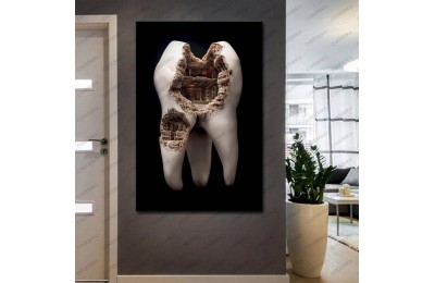 Ağız ve Diş Sağlığı Polikliniği Tabloları Dekoratif Diş, Dekoratif Dişçi, Dişçi Dekorasyonu dsc-85