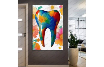 Ağız ve Diş Polikliniği, Dişçi Tabloları Dekoratif Diş, Dekoratif Dişçi, Dişçi Dekorasyonu dsc226