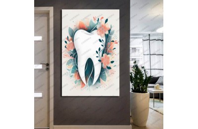 Ağız ve Diş Polikliniği, Dişçi Tabloları Dekoratif Diş, Dekoratif Dişçi, Dişçi Dekorasyonu dsc232