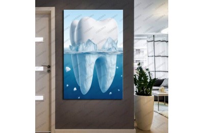 Ağız ve Diş Polikliniği, Dişçi Tabloları Dekoratif Diş, Dekoratif Dişçi, Dişçi Dekorasyonu dsc250