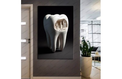 Ağız ve Diş Polikliniği, Dişçi Tabloları Dekoratif Diş, Dekoratif Dişçi, Dişçi Dekorasyonu dsc266