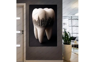 Ağız ve Diş Polikliniği, Dişçi Tabloları Dekoratif Diş, Dekoratif Dişçi, Dişçi Dekorasyonu dsc272