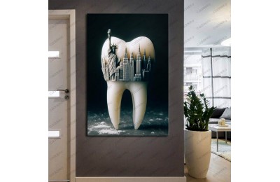 Ağız ve Diş Polikliniği, Dişçi Tabloları Dekoratif Diş, Dekoratif Dişçi, Dişçi Dekorasyonu dsc307