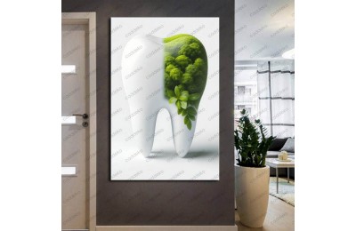 Ağız ve Diş Polikliniği, Dişçi Tabloları Dekoratif Diş, Dekoratif Dişçi, Dişçi Dekorasyonu dsc329