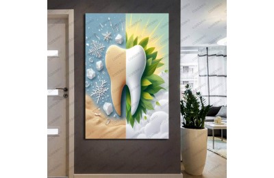 Ağız ve Diş Polikliniği, Dişçi Tabloları Dekoratif Diş, Dekoratif Dişçi, Dişçi Dekorasyonu dsc330