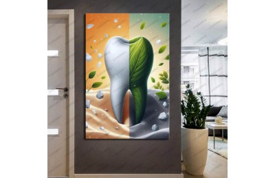 Ağız ve Diş Polikliniği, Dişçi Tabloları Dekoratif Diş, Dekoratif Dişçi, Dişçi Dekorasyonu dsc334