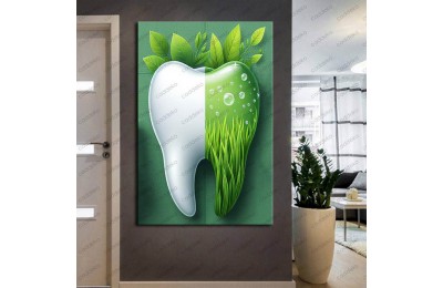 Ağız ve Diş Polikliniği, Dişçi Tabloları Dekoratif Diş, Dekoratif Dişçi, Dişçi Dekorasyonu dsc335