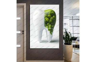 Ağız ve Diş Polikliniği, Dişçi Tabloları Dekoratif Diş, Dekoratif Dişçi, Dişçi Dekorasyonu dsc348