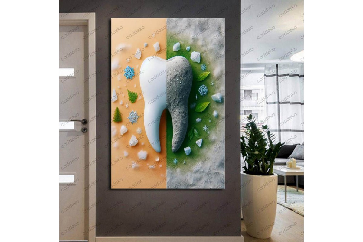 Ağız ve Diş Polikliniği, Dişçi Tabloları Dekoratif Diş, Dekoratif Dişçi, Dişçi Dekorasyonu dsc360