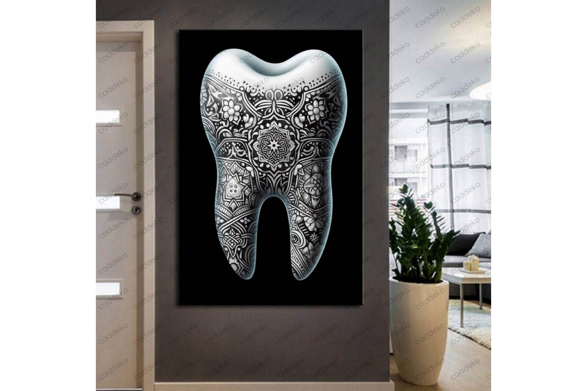 Ağız ve Diş Polikliniği, Dişçi Tabloları Dekoratif Diş, Dekoratif Dişçi, Dişçi Dekorasyonu dsc378