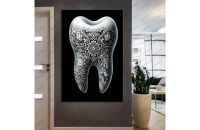 Ağız ve Diş Polikliniği, Dişçi Tabloları Dekoratif Diş, Dekoratif Dişçi, Dişçi Dekorasyonu dsc378