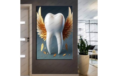 Ağız ve Diş Polikliniği, Dişçi Tabloları Dekoratif Diş, Dekoratif Dişçi, Dişçi Dekorasyonu dsc391