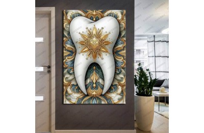 Ağız ve Diş Polikliniği, Dişçi Tabloları Dekoratif Diş, Dekoratif Dişçi, Dişçi Dekorasyonu dsc429