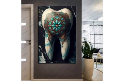 Ağız ve Diş Polikliniği, Dişçi Tabloları Dekoratif Diş, Dekoratif Dişçi, Dişçi Dekorasyonu dsc435