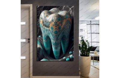 Ağız ve Diş Polikliniği, Dişçi Tabloları Dekoratif Diş, Dekoratif Dişçi, Dişçi Dekorasyonu dsc437