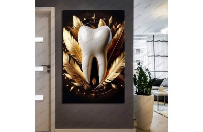 Ağız ve Diş Polikliniği, Dişçi Tabloları Dekoratif Diş, Dekoratif Dişçi, Dişçi Dekorasyonu dsc447