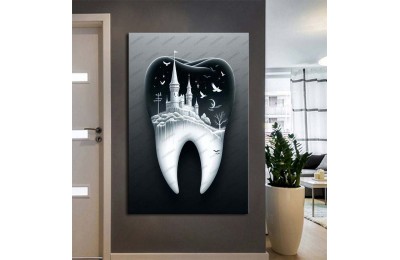 Ağız ve Diş Sağlığı Diş Tablosu Diş Hastanesi Dekorasyon Kule dsc473