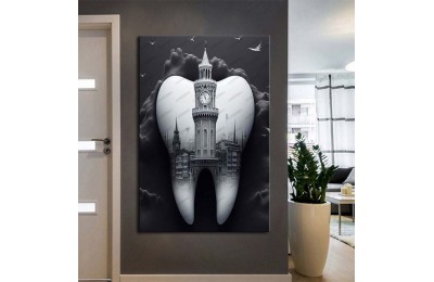 Ağız ve Diş Sağlığı Diş Tablosu Diş Hastanesi Dekorasyon İzmir Saat Kulesi dsc496