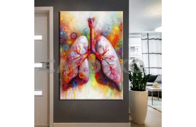 Poliklinik Klinik Hastane Dekorasyonu Medikal Hastane Tabloları hst129