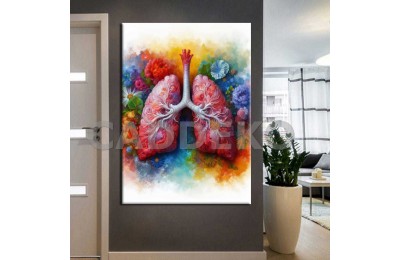 Poliklinik Klinik Hastane Dekorasyonu Medikal Hastane Tabloları hst132