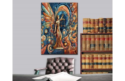 Avukatlık Bürosu Tabloları Hukuk Bürosu İç Dekorasyon hkk19