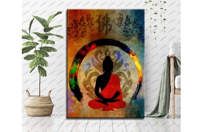 Buda Feng Shui Zen Tablo dkmr234