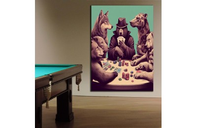 Poker Oynayan Hayvanlar Tablosu, Poker Gecesi dkmr282