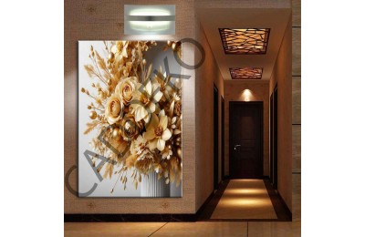 Çiçekler Kanvas Tablo dkmr394