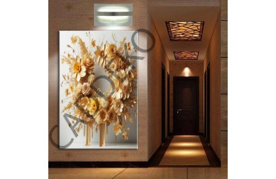 Çiçekler Kanvas Tablo dkmr395