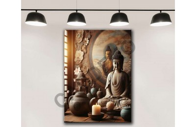 Buddha Feng Shui Buda Kanvas Tablo fngs23