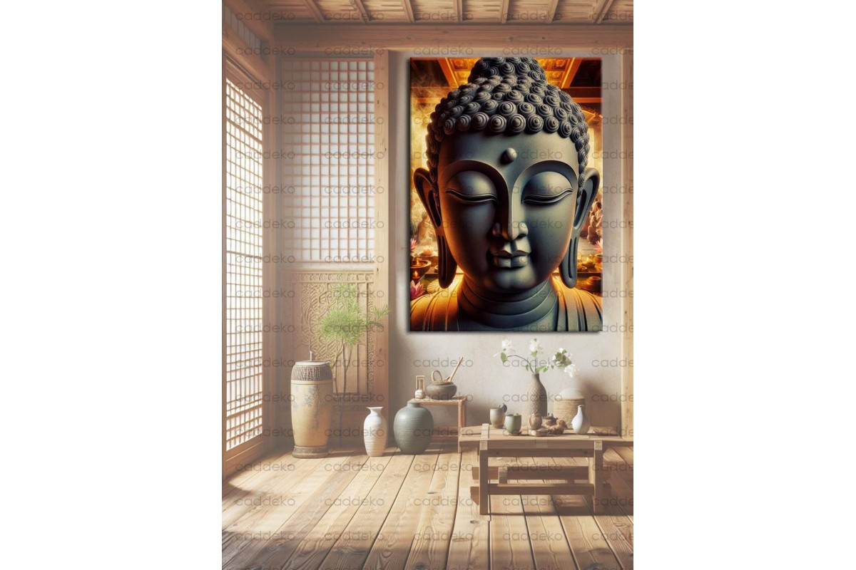 Buda Feng Shui Zen Dekeoratif Kanvas Tablo fngs31