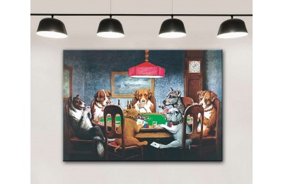 Poker Oynayan Köpekler Tablosu, Poker Gecesi dkmr268