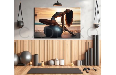 Pilates ve Yoga Spor Salonu Tabloları plt9